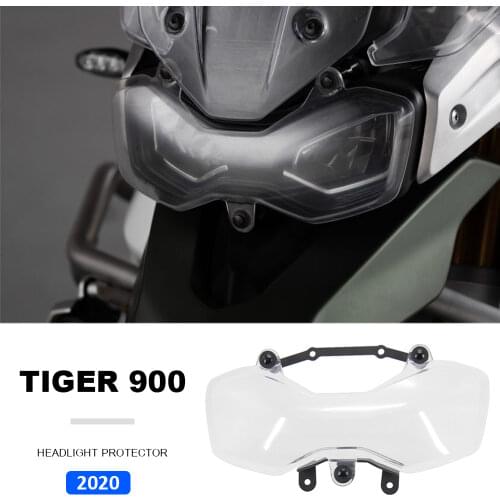 FOR Triumph Tiger 900 TIGER900 2020 NEW Motorcycle Acrylic Headlight Protector Light Cover Protective Guard