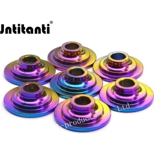 Custom Gr.5 titanium valve spring retainer 23mm diameter height 6.2mm