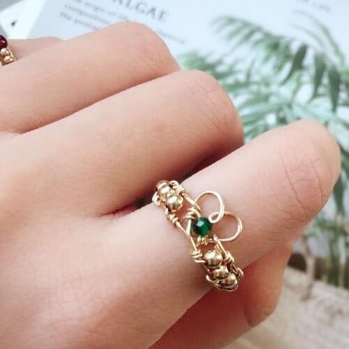 Heart Shape Knuckle Rings Boho Handmade Jewelry Gold Filled Anillos Mujer Bohemian Jewelry For Women Bague Femme Rings
