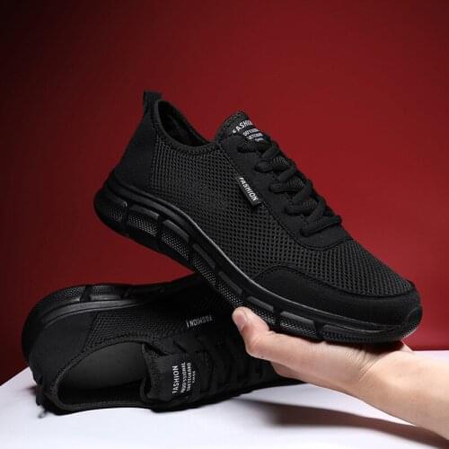 Men Casual Shoes Breathable Outdoor Mesh Light Sneakers Male Fashion Casual Shoes 2020 New Comfortable Casual Footwear Men Shoes