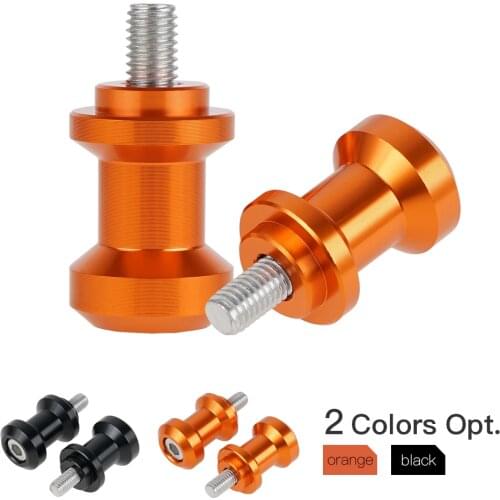M10 P1.5 CNC Swingarm Spools Sliders Rear Stand Holders For KTM 790 890 Duke 790/890 ADVENTURE/R 690 SMC R ENDURO R 2019-2021
