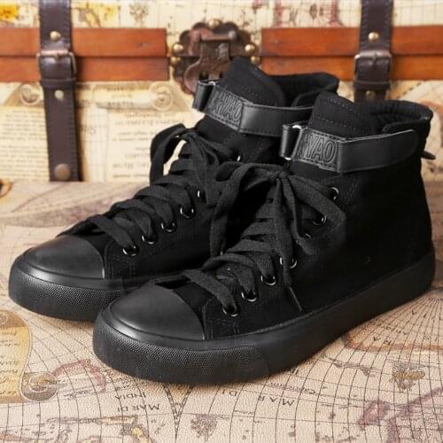 Man Casual Shoes Outdoor Fashion Sneakers Hight-Top Brand Walking Shoes Autumn Winter Flat Trend Vulcanize Shoes Leisure X971