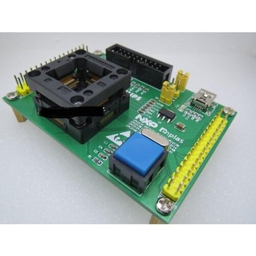 Original NXP IC Test Seat LPC2131 LPC2132 Burning Programm LPC2134 LPC2136 LQFP64 Socket Adapte