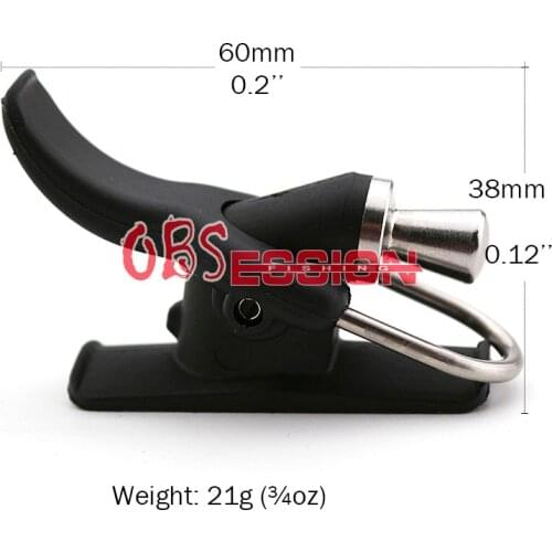 Breakaway Cannon Marine Fishing Launch Gun Safety Clip fish finger protector Clip Clamp Thumb Thumb Button Surfing Casting Tool