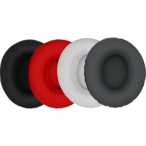 Replacement Foam Ear Pads Cushions Cover for Monster for Beats By Dr.Dre SOLO 1.0/SOLO HD protein leather Headphones