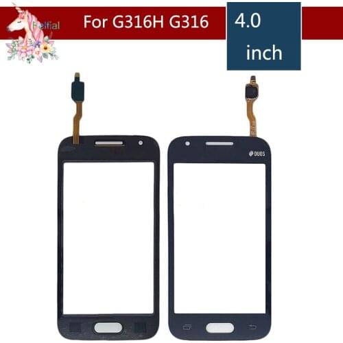 10pcs/lot For Samsung Galaxy Ace 4 Neo G316 G316M G316H Touch Screen Digitizer Sensor Outer Glass Lens Panel Replacement