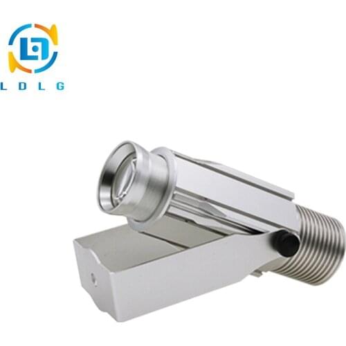 Factory Outlet Aluminum Alloy Silver 20W LED Projector Indoor 240V EU Plug 1800lm Christmas Image LED Gobo Projector Night Light