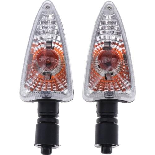 Motorcycle Turn Signal Indicator /Lights (Clear & Smoke Lens) for Daytona 675 2009-16 675R 2011-2016 2012 2013
