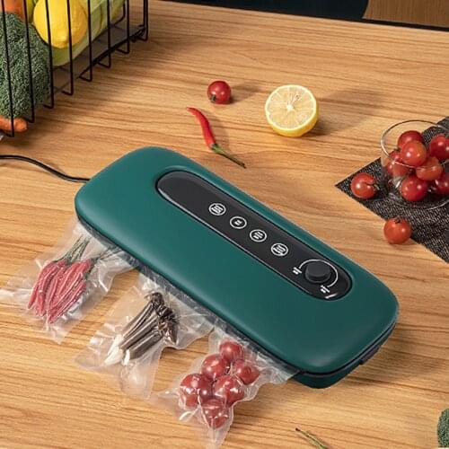 White Dolphin Vacuum Sealer Machine for Kitchen Storage Organization Free Gift 10 Pcs Vacuum Bag for Food Vacuum Packaging
