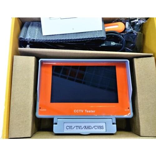 4MP 5MP 8MP AHD CCTV Tester 4 In 1 For AHD TVI CVI CVBS BNC Analog Camera Security Monitor With 4.3-Inch LCD Screen USB 5V