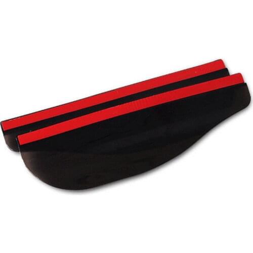 Sun Shield Universal Rain 2PCS View Accessories Visor Water Driving Drop Rear Safety
