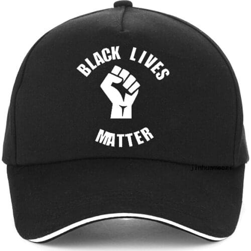 Black Lives Matter print baseball cap Black Lives Unity fist hat summer Outdoor sports Men women snapback hats gorras