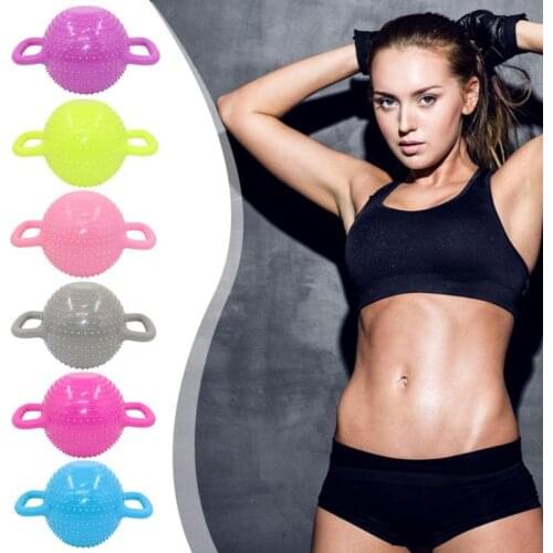 Yoga Fitness Kettle Bell 4-12LB Dumbbell Double Handles Adjustable Water Kettlebell Sport Equipment Pilate Exercise Body Shaping