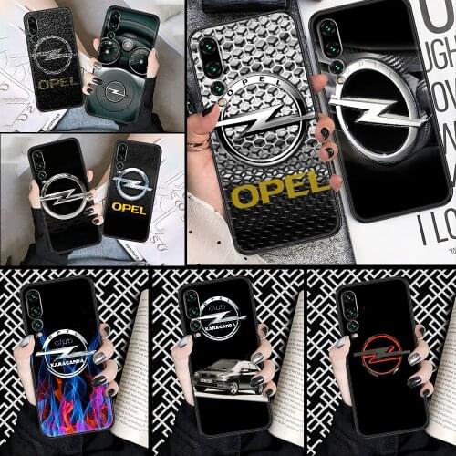 New Opel Astra Car Phone case For Huawei P Mate P10 P20 P30 P40 10 20 Smart Z Pro Lite 2019 black luxury back art Etui trend