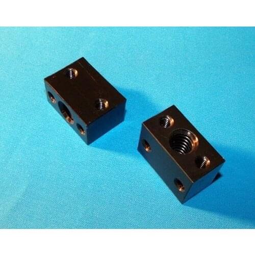 SWMAKER DIY CNC and D printer parts M10 * 1.5 mm lead screw DELRIN NUT BLOCK RH for M10 threaded rod