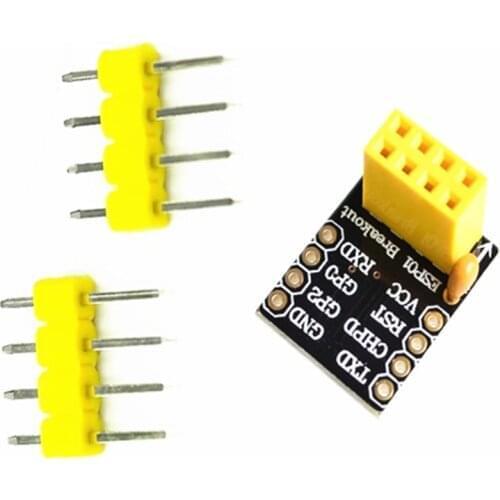 For ESP-01 Esp8266 ESP-01S Model Of The ESP8266 Serial Breadboard Adapter To WiFi Transceiver Module Breakout UART Module