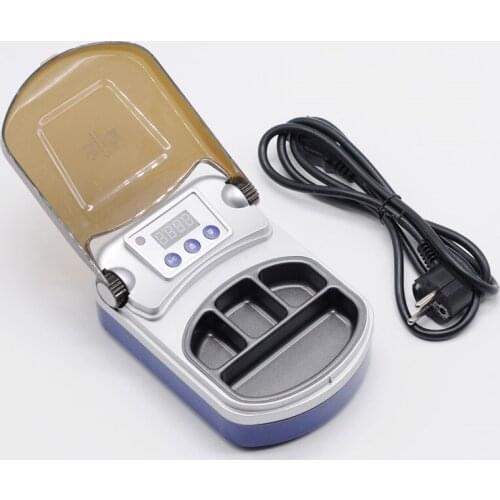 Lab Equipment Dental SJK Analog Digital Wax Heater 4-well Pot Melting