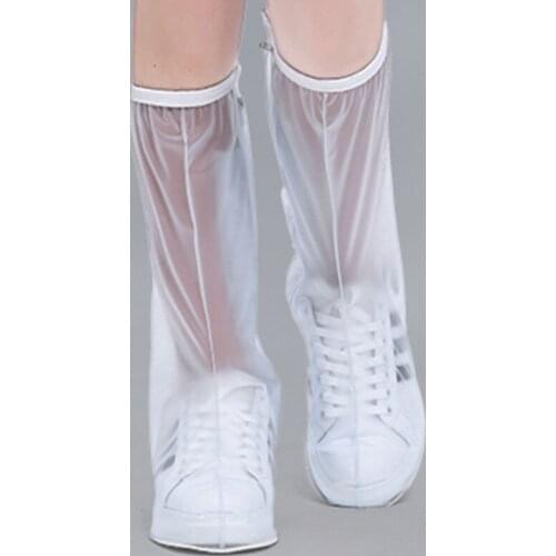 2019 New Outdoor Rain Shoes Boots High Tube Portable Children Rainproof Women Waterproof Anti-slip Thickening Wear-resistant