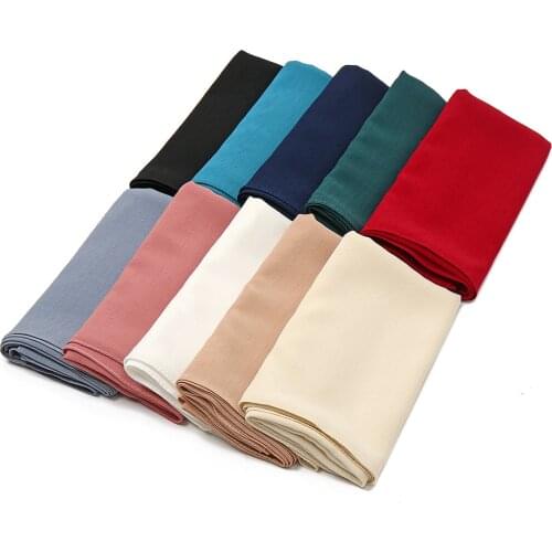 2021 New Arrival Pleated Crinkle Dot Chiffon Hijabs Shawls Muslim Fashion Turbans Headscarf Islamic Head Wraps 10 pcs Wholesale