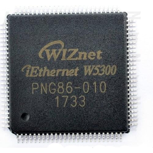 Original genuine patch W5300 LQFP-100 embedded Ethernet controller chip