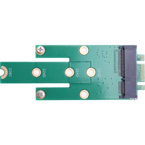 NGFF M.2 B + M Key to mSATA Mini PCI-E PCI-Express SATA 3.0 SSD Male Converter Adapter Card For 2242/2260/2280 m2 ngff SSD