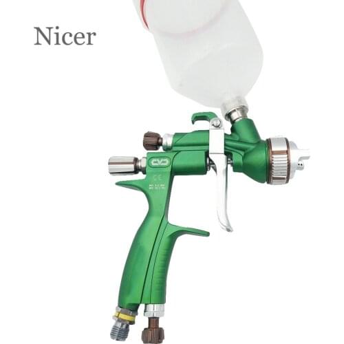 1.3 MM Pneumatic HVLP Spray Gun 600ml Gravity Airbrush for Home Diy Coating Renovation Team Commercial Manufacture Car Painting