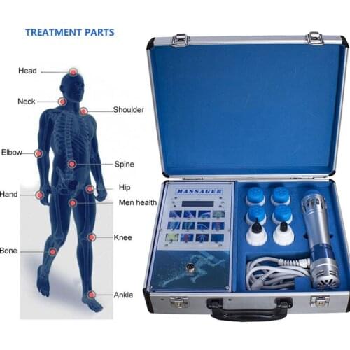 Portable Shock Wave Physiotherapy Instrument Magnetic Bone Pain Massager ED Muscle Strain Rehabilitation Physiotherapy Massager