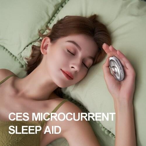 Portable Sleep Aid Massager Cranial Electrotherapy Stimulator CES Stress Sleeping Therapy Device Anxiety Insomnia Migraine Relax
