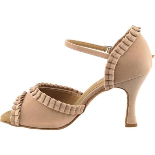 Practice Salsa Dance Shoes Women Flock Latin Dance Shoes Soft Bottom Ballroom Salsa Shoes Bachata Shoes Girls Party Dance Shoes