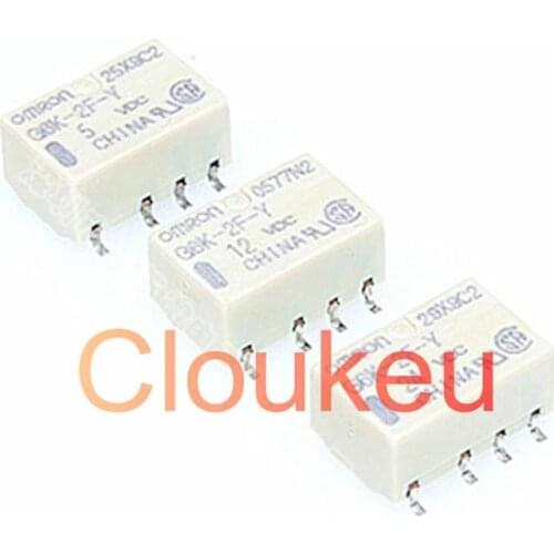 Relay G6K-2F-Y-3VDC 4.5VDC 5VDC 12VDC 24VDC 1A 8pin SMT
