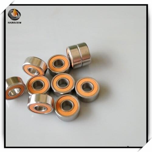 10Pcs S693-2RS 3X8X4 mm ABEC7 Stainless Steel Hybrid Ceramic Bearing