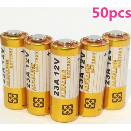 50pcs/lot Alkaline battery 12V 23A battery 12V 27A 23A 12 V 21/23 A23 E23A MN21 RC control remote controller battery RC Part