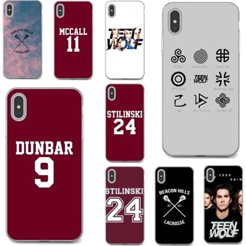For Huawei Mate 20 30 40 7 8 9 10 Lite Pro P Smart 2018 2019 Plus G7 G8 popular-TV-series-teen-wolf Silicone Phone Bag Case