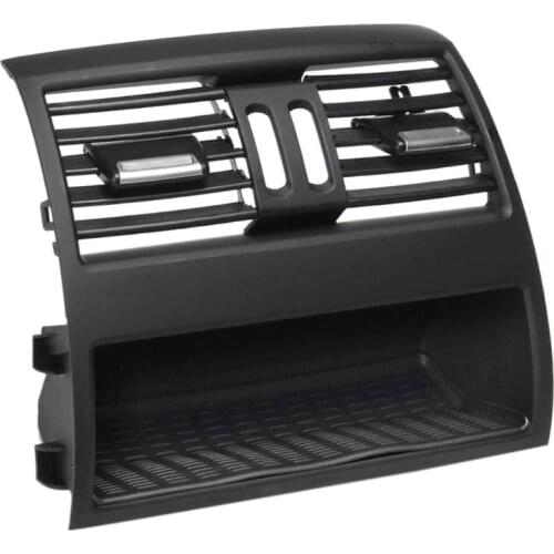 High Quality Rear Center Car Air Outlet Vent Grille Cover for BMW 5 Series F10 F18 Accessory without Buttons