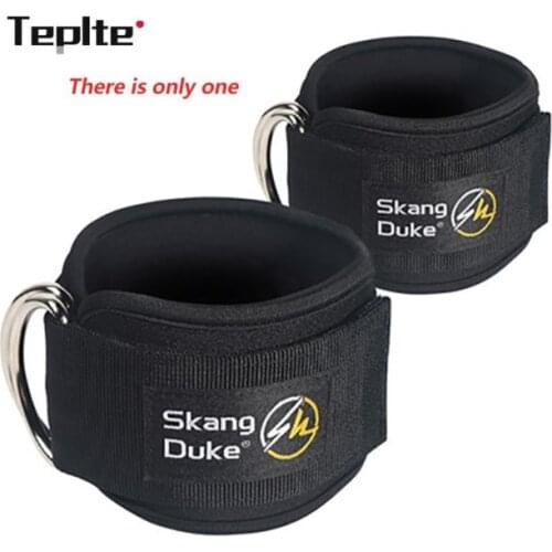 1PCS Fitness Ankle Ring Ankle Buckle Leg Muscle Training Device Hip Training Leg Straps Hook Leg Pull Rope Accessories Straps