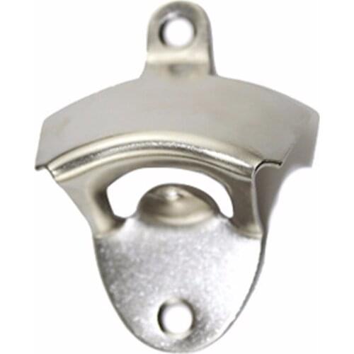 Silver Hanging Opener Antique Wall Mounted Beer Bottle Opener Soda Bottle Opener Cap Kitchen Bar Tool 64*84mm