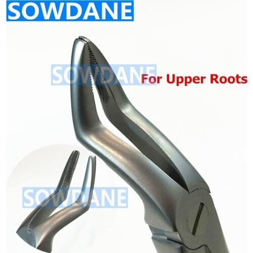 1 piece High Quality Stainless Steel Dental Adult Teeth Extraction Plier For Upper Roots Dental Tooth Surgery Force