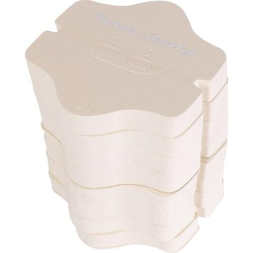 200pcs Hanging Fashion Jewelry Display Hoops Cards For Necklace