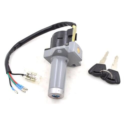 2088 Motorcycle 4 Wire Ignition Switch Lock Set For Honda WY125 WY 125 Spare Parts