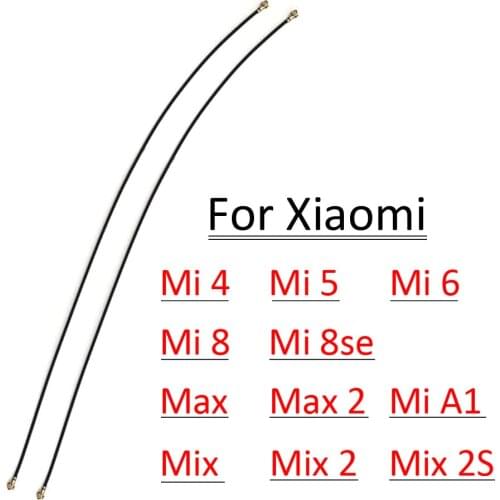 2Pcs/lot，Replacement For Xiaomi Mi 4 5 5 A1 5X 6 8 Se Max Mix 2 3 2S 5S Plus Wifi Antenna Signal Flex Ribbon Cable
