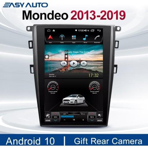 Android Car Radio For Ford Mondeo Fusion MK5 2013-2019 Tesla Screen Multimedia Player GPS Navigation Head Unit 2Din 4G+WIFI