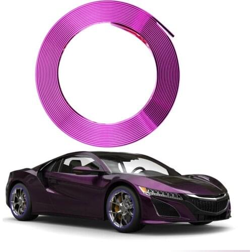 Car 8M Wheel Tire Car Interior Decoration Strip Auto Parts for Jaguar Volvo S40 S60 S80 XC60 XC90 V40 V60 C30 XC70 V70