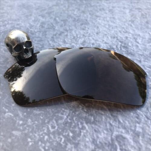 Firtox True Polarized Enhanced Replacement Lenses for-Oakley Bottle Rocket OO9164 Sunglass (Lens Only)-Brown