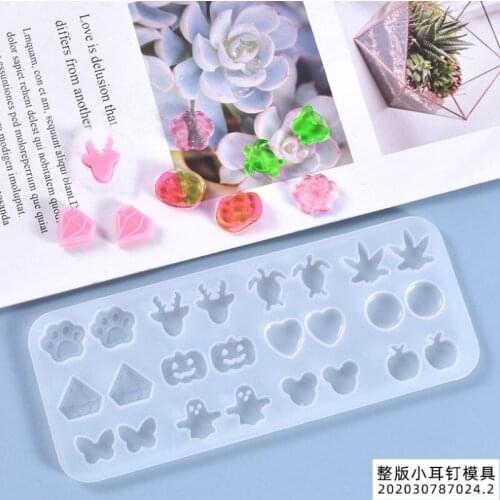 Ear Drop Resin Molds Pendant Mold Silicone Moulds for DIY Ear Rings Epoxy Resin Craft