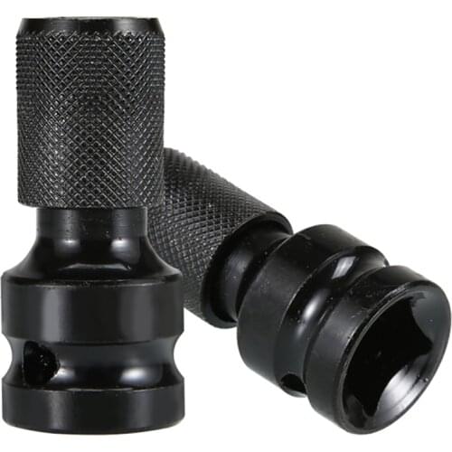 Hot 1/2 inch Square To 1/4 inch Hex Ratchet Socket Wrench Socket Adapter Spanner Set Drive Converter Impact Tool