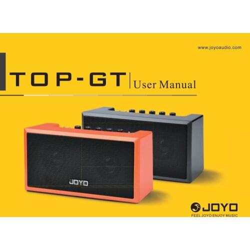 JOYO TOP - GT Guitar Amplifier Amp Headphone Output Rechargeable Desktop BT Stereo Guitar Speaker Guitar Accessories gift