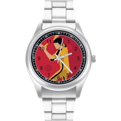 Bruce Lee Quartz Watch Spring Strong Wrist Watch Steel Design Wholesale Couple Wristwatch