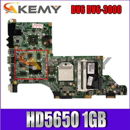 Mainboard 603939-001 603939-501 FOR HP PAVILION DV6 DV6-3000 Laptop Motherboard HD5650 1GB with DA0LX8MB6D1 100% fully Tested ok
