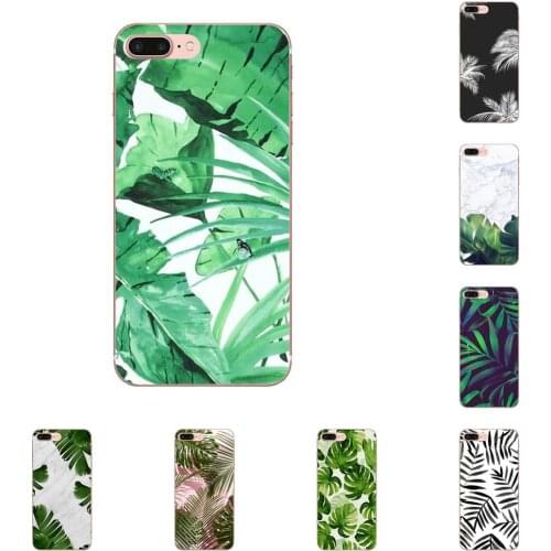 Plants Banana Tree Leaves Diy Soft Case For Xiaomi Mi3 Mi4 Mi4C Mi4i Mi5 Mi 5S 5X 6 6X A1 Max Mix 2 Note 3 4