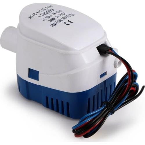 Automatic Bilge Water Pump 12V 750GPH/1100GPH For Submersible Auto Pump With Float Switch Sea Boat Marine Bait Tank Fish